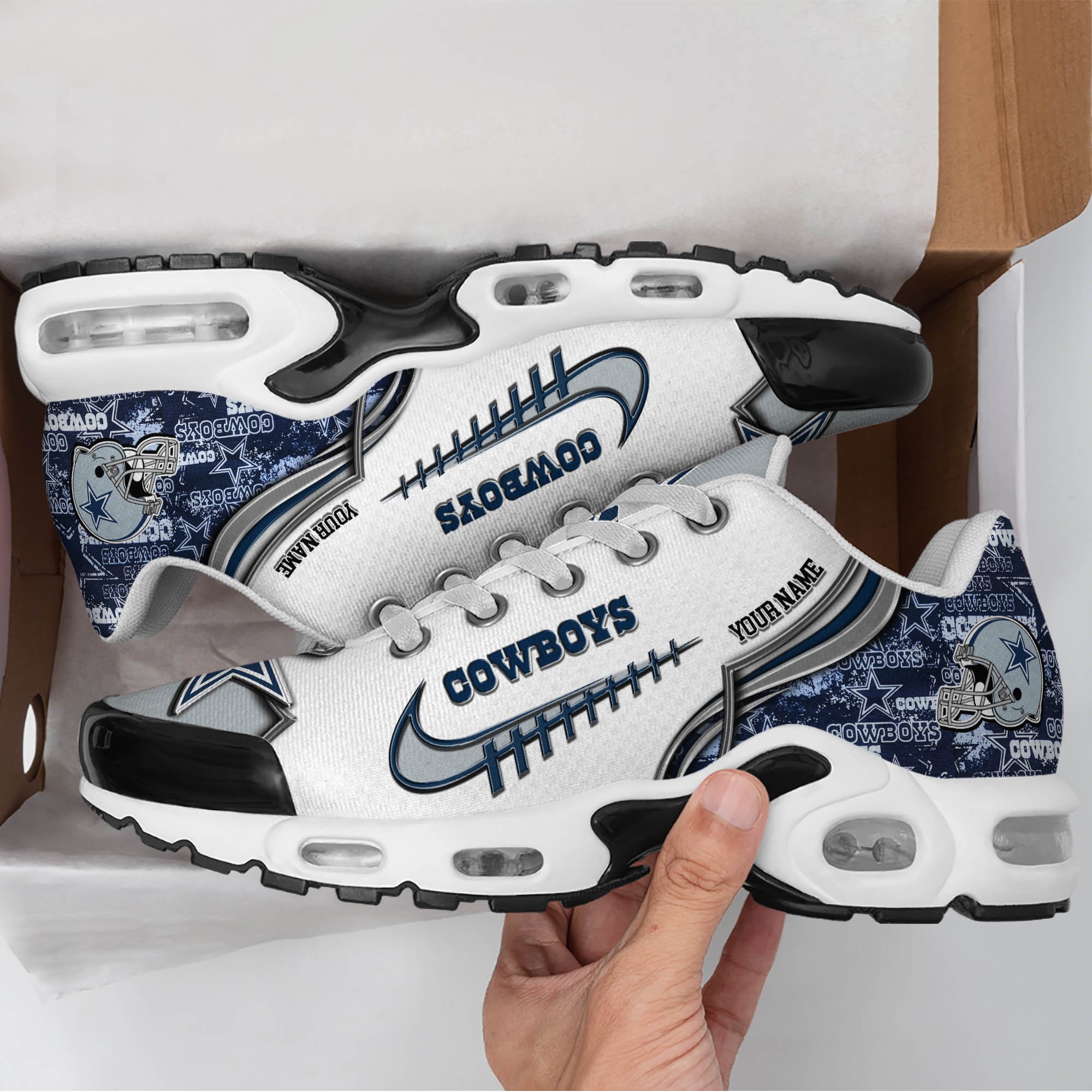 Dallas Cowboys TN Shoes 2026 Version Custom Your Name 642