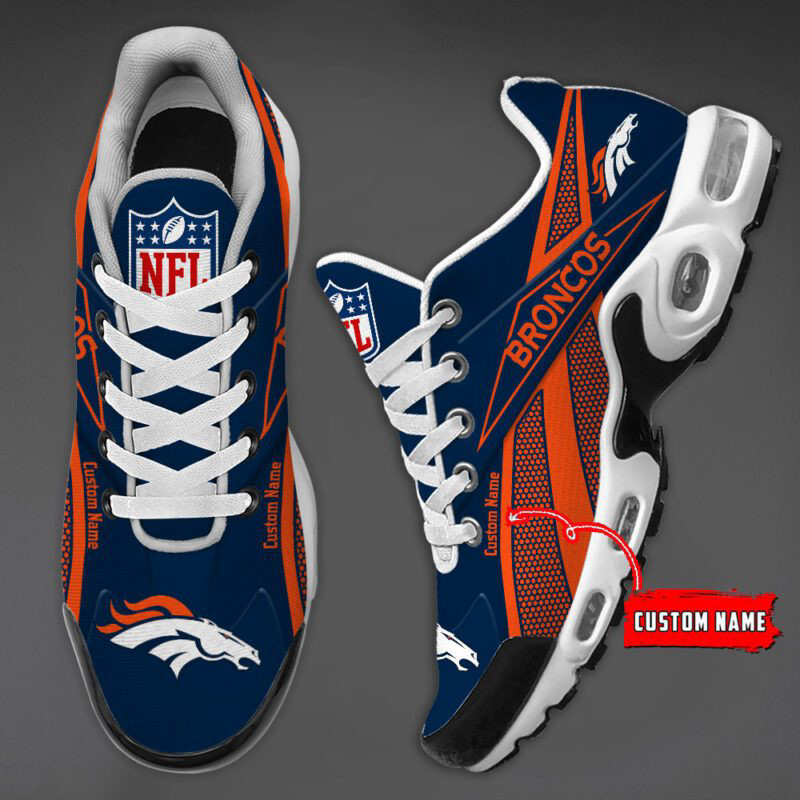 Denver Broncos Premium Air Max Plus Sport Sneakers For Fan Gifts