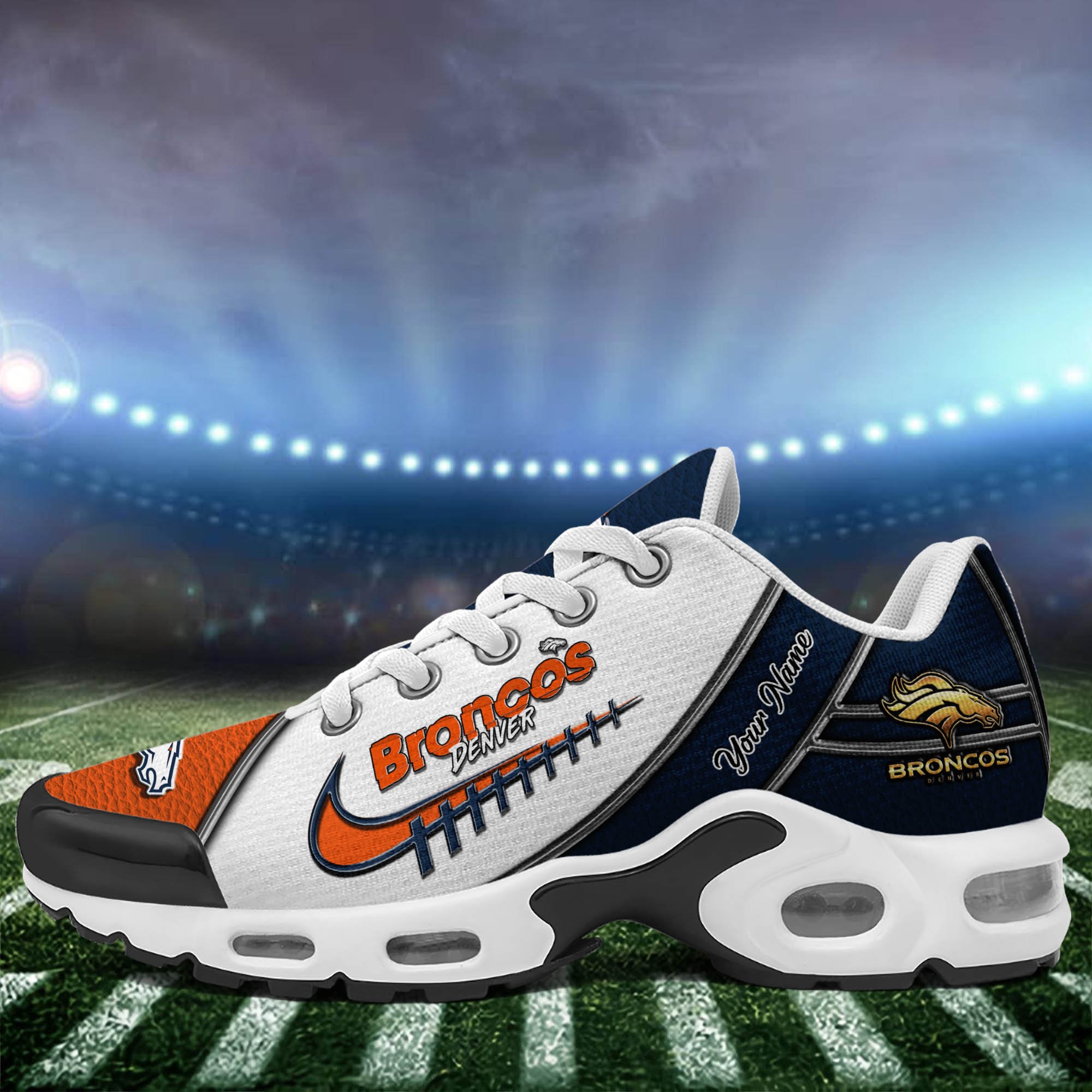Denver Broncos TN Shoes 2026 Version Custom Your Name, Football Team Shoes 516
