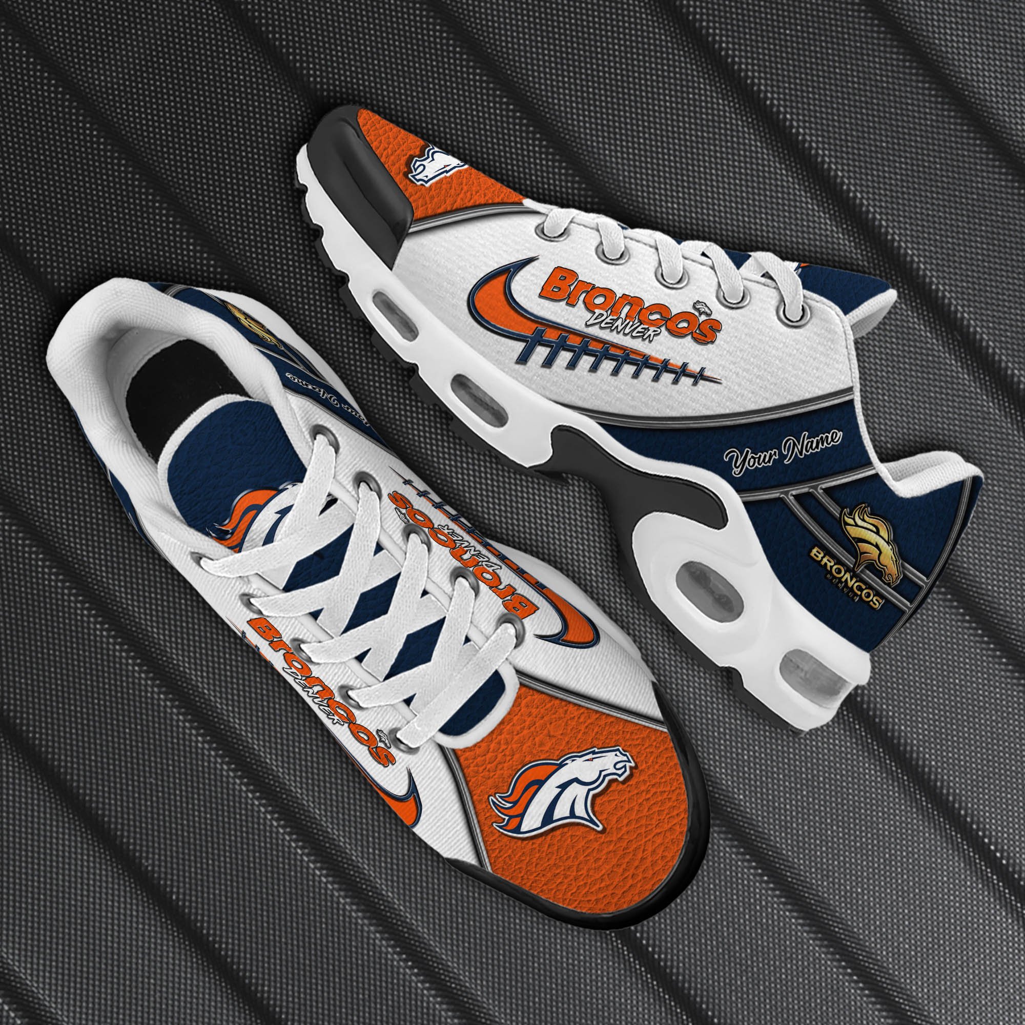 Denver Broncos TN Shoes 2026 Version Custom Your Name, Football Team Shoes 516