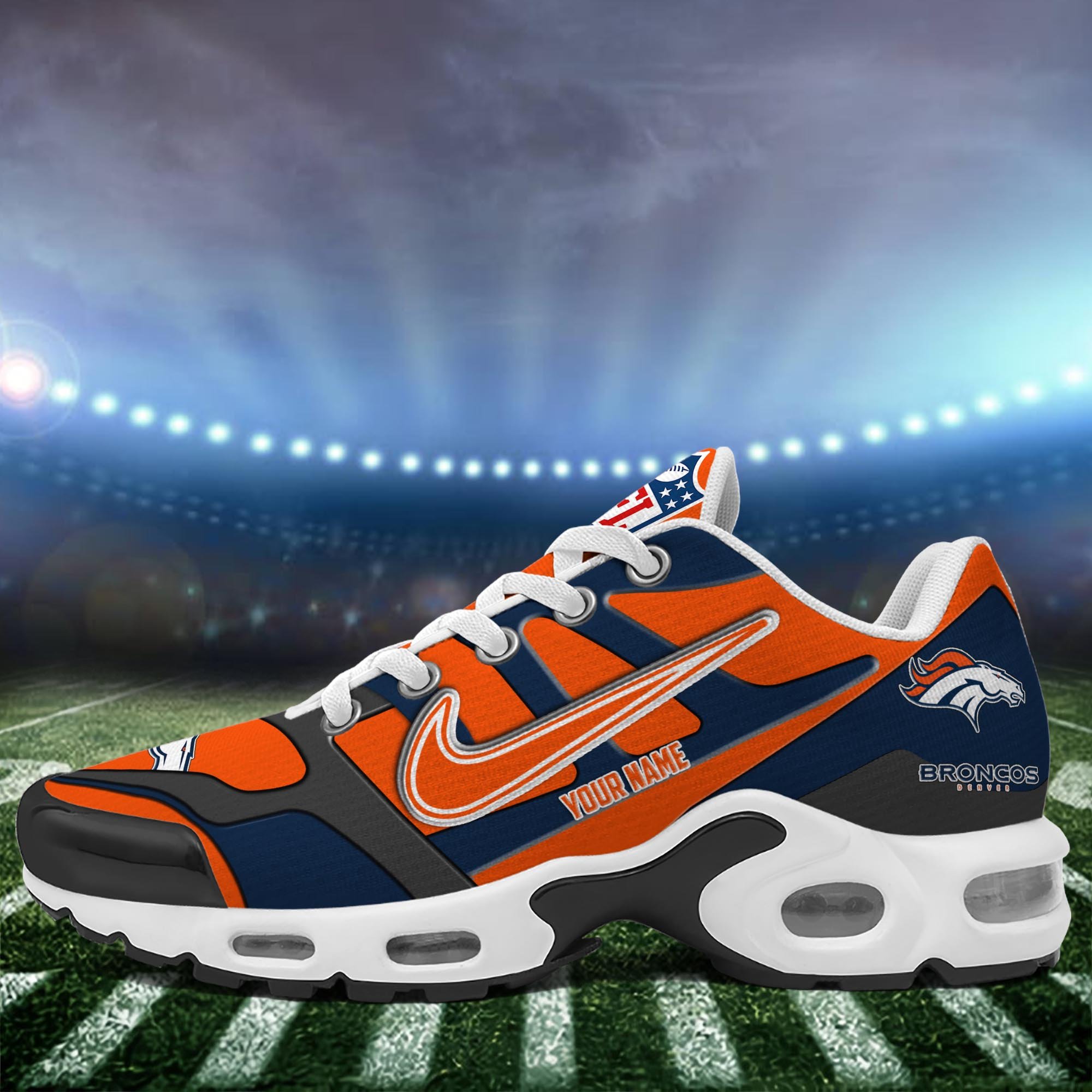 Denver Broncos TN Shoes Custom Your Name