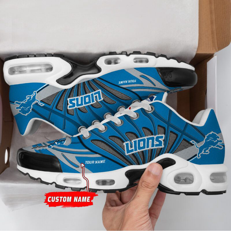 Detroit Lions Air Max Plus Sport Sneakers For Fan Gifts