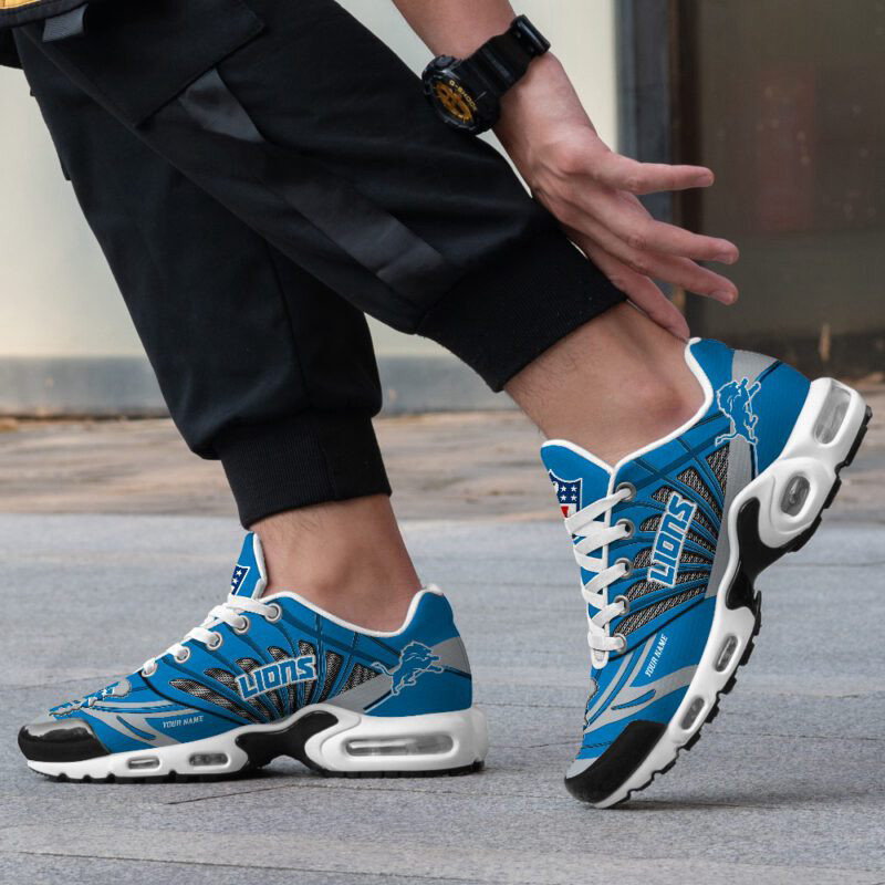 Detroit Lions Air Max Plus Sport Sneakers For Fan Gifts