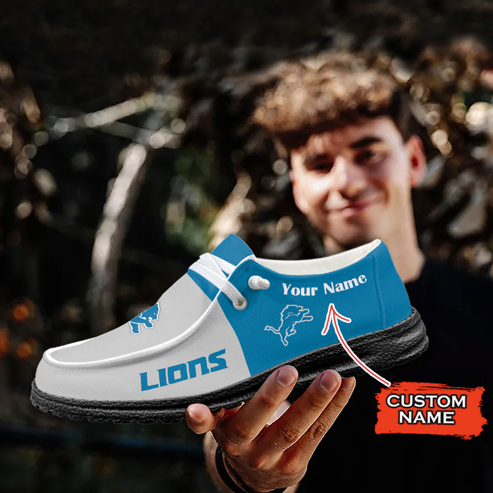 Detroit Lions Hey Dude Sport Shoes