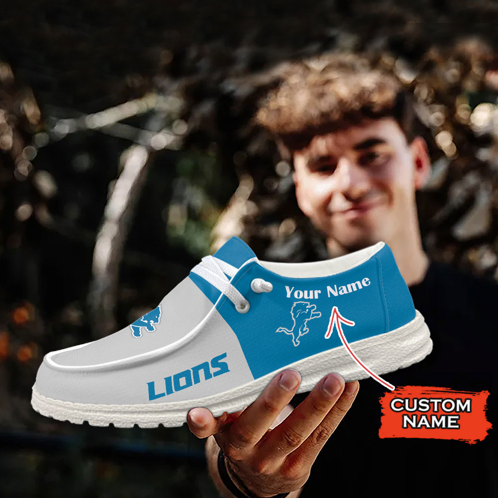 Detroit Lions Hey Dude Sport Shoes