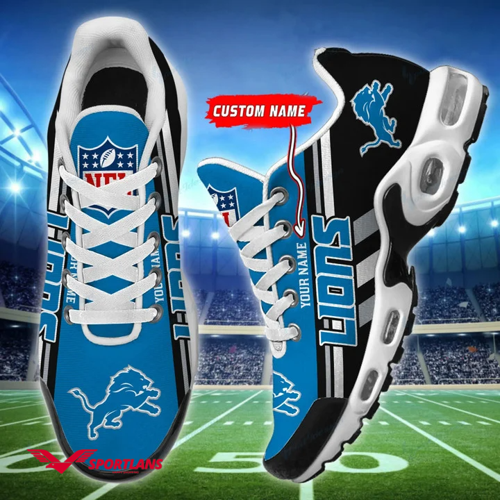 Detroit Lions Personalized TN Air Max Shoes Air Cushion Sneakers