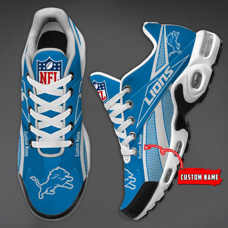 Detroit Lions Premium Air Max Plus Sport Sneakers For Fan Gifts