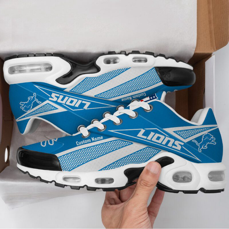 Detroit Lions Premium Air Max Plus Sport Sneakers For Fan Gifts