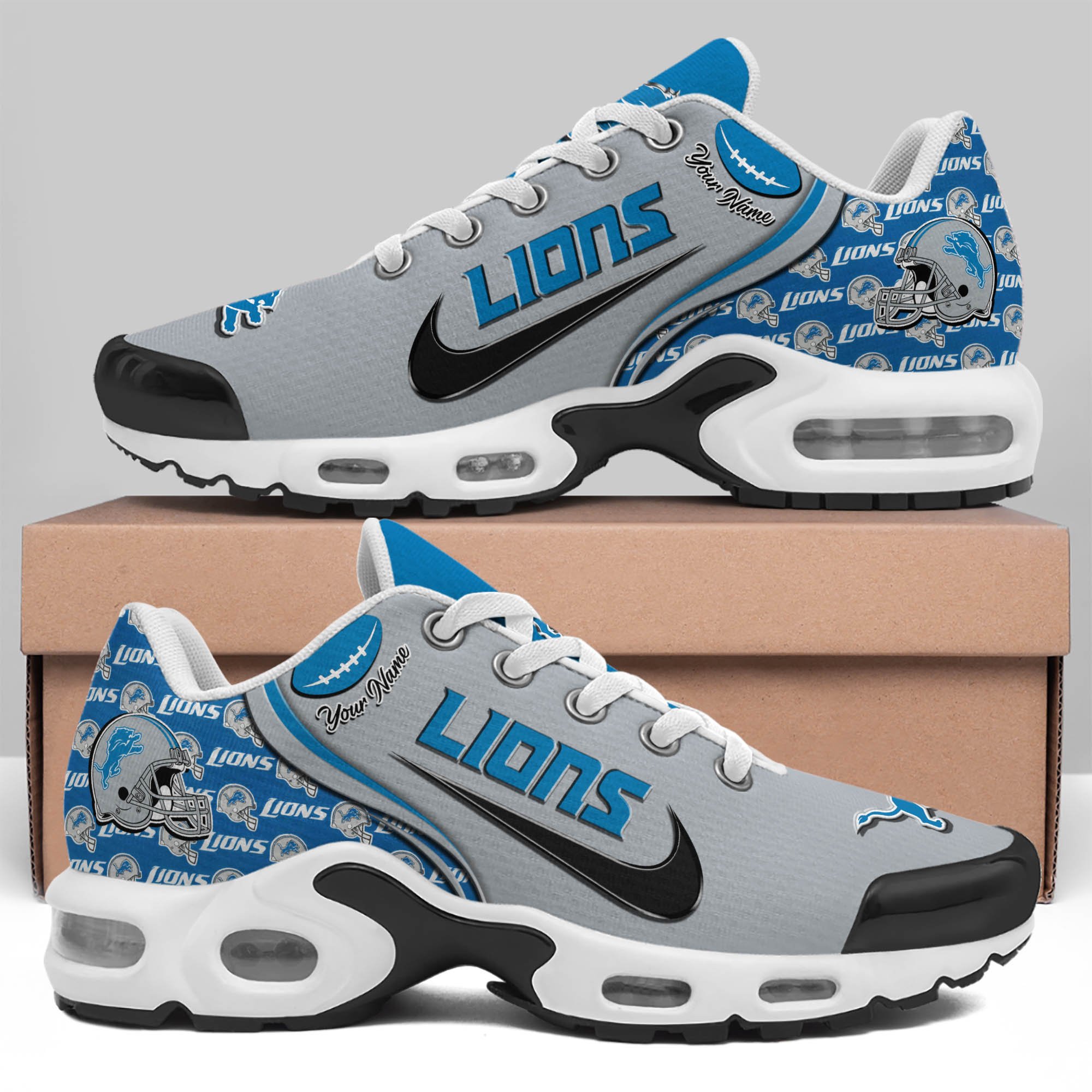 Detroit Lions TN Shoes 2026 Version Custom Your Name 499