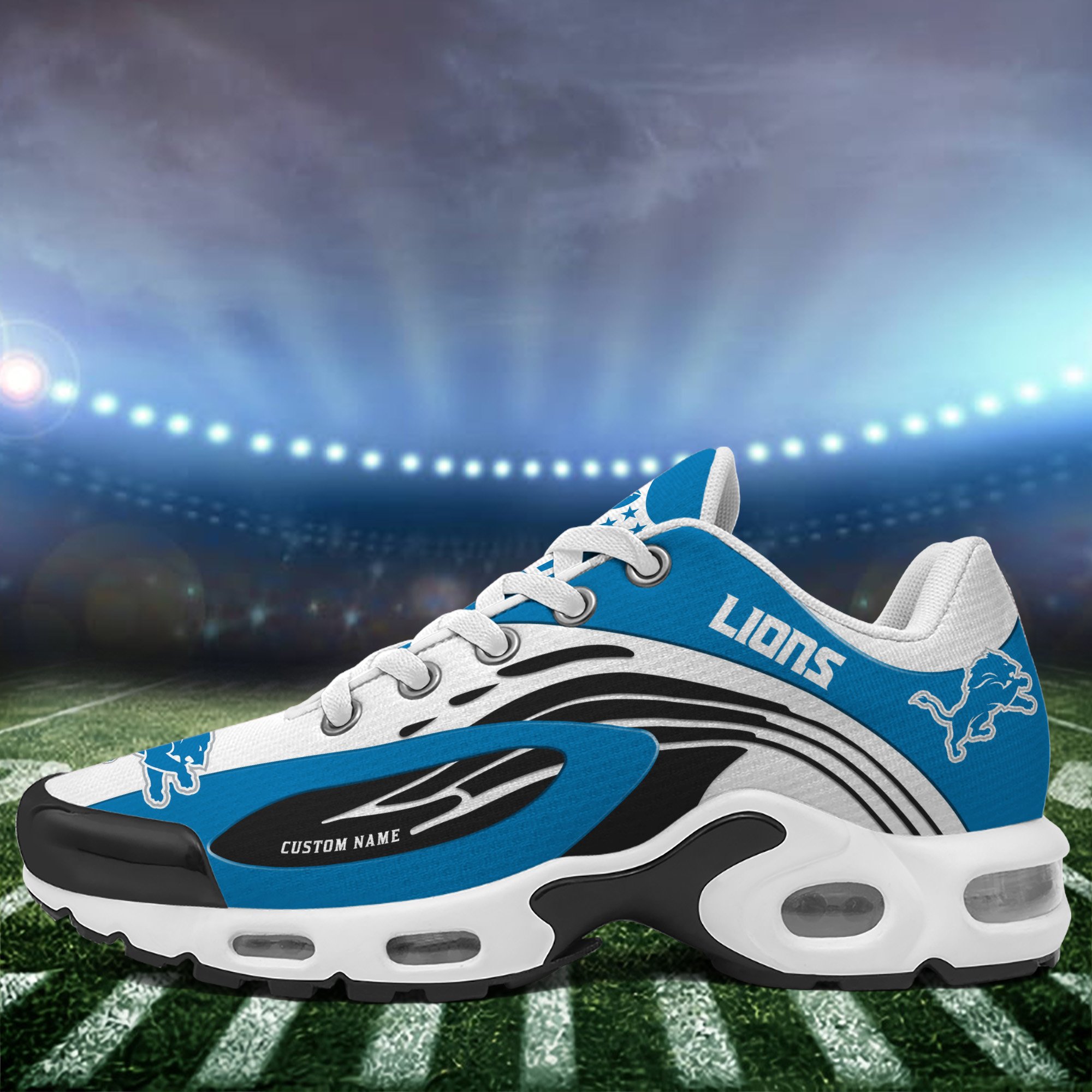 Detroit Lions TN Shoes 2026 Version Custom Your Name