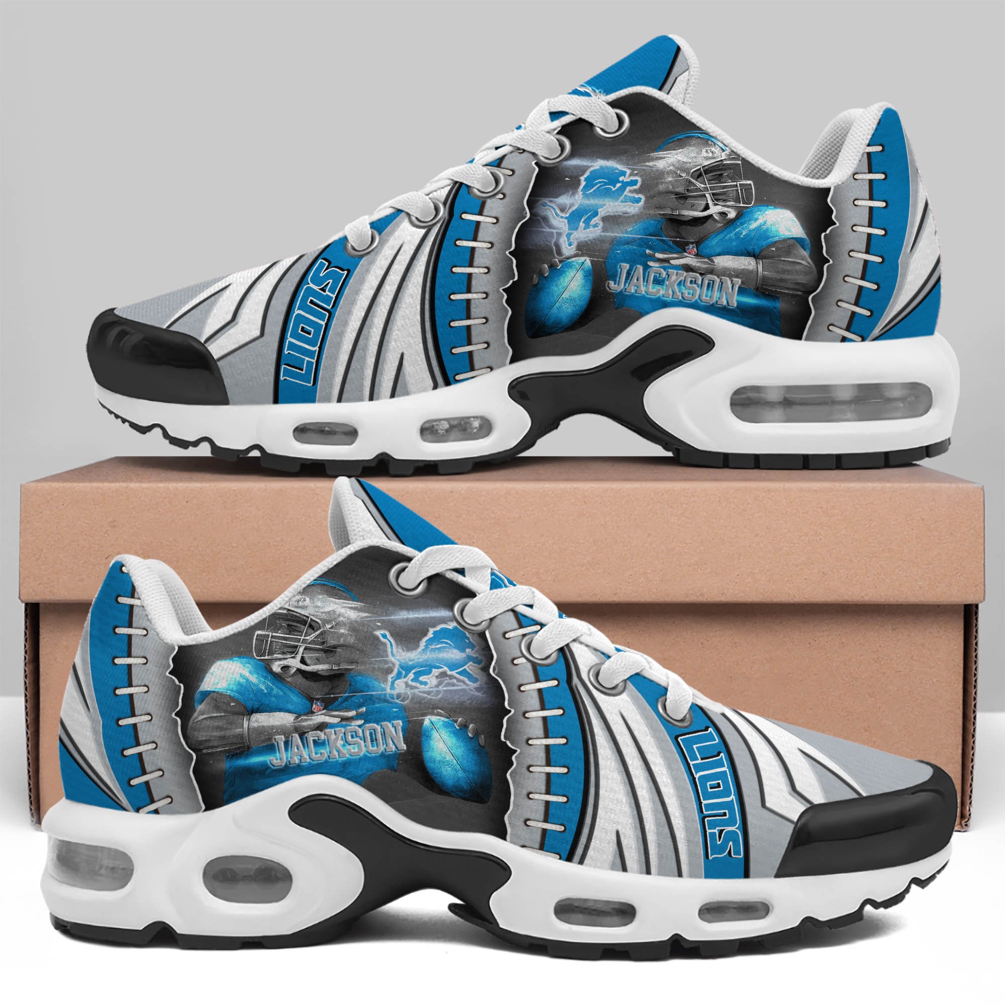 Detroit Lions TN Shoes 2026 Version Custom Your Name 919