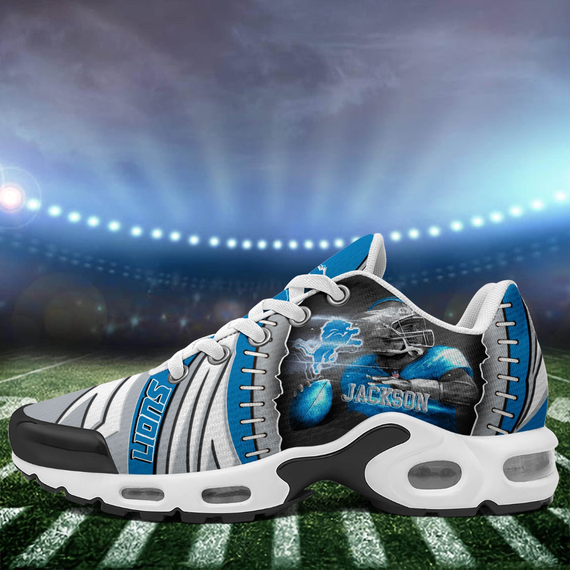 Detroit Lions TN Shoes 2026 Version Custom Your Name 919