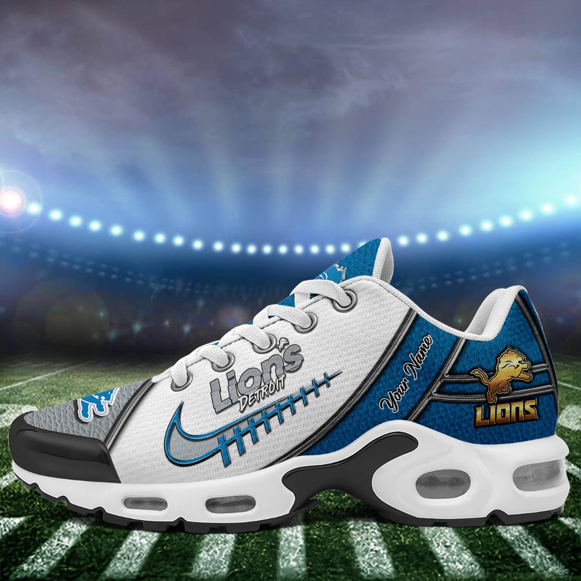 Detroit Lions TN Shoes 2026 Version Custom Your Name, Football Team Shoes 516