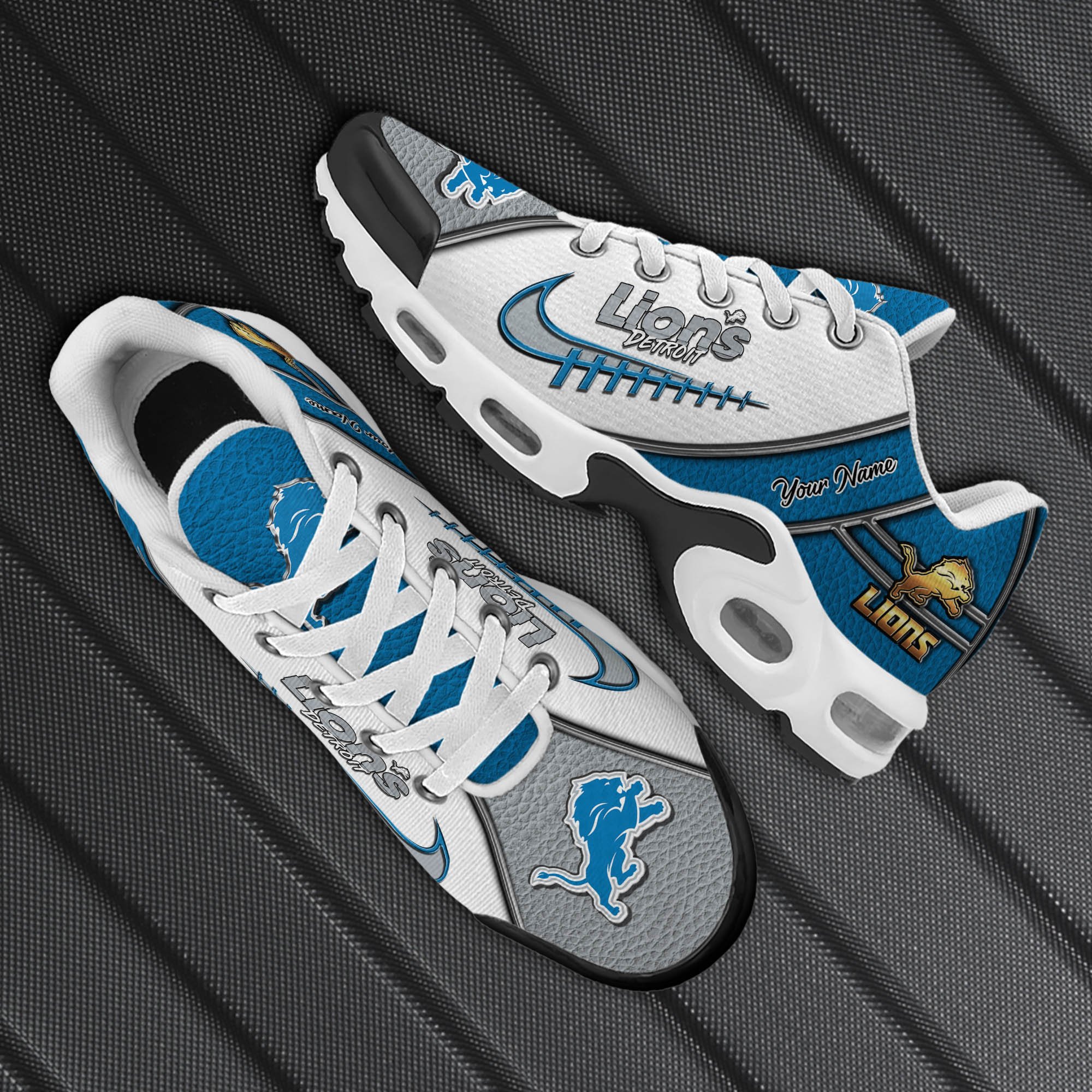 Detroit Lions TN Shoes 2026 Version Custom Your Name, Football Team Shoes 516