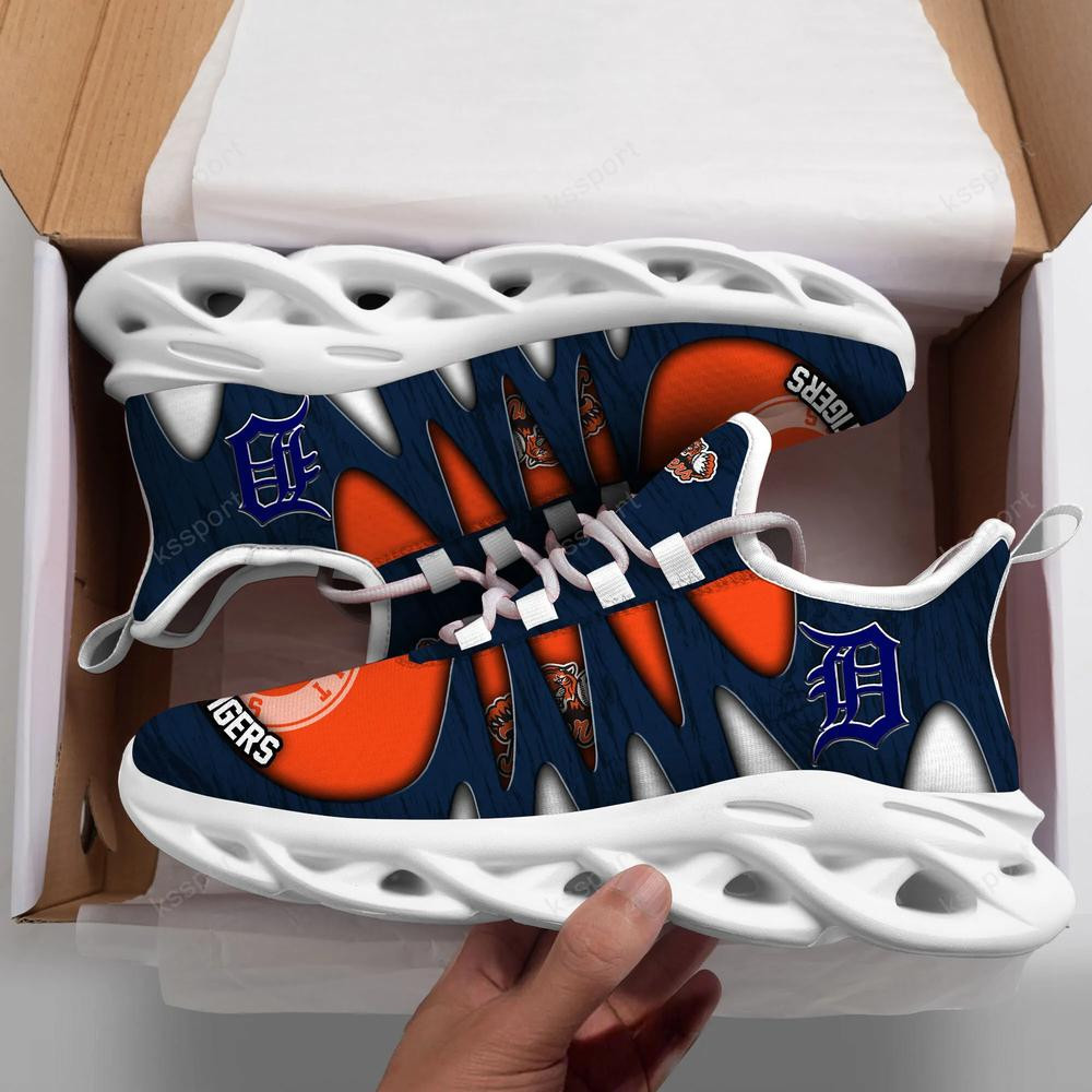 Detroit Tigers Max Soul Shoes, Running Sneakers