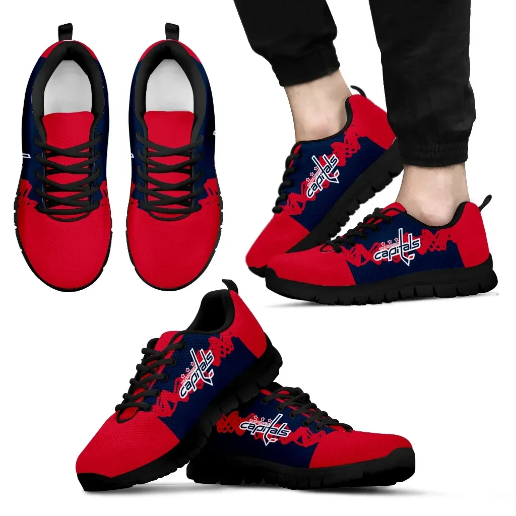 Doodle Line Amazing Washington Capitals Sneakers V1
