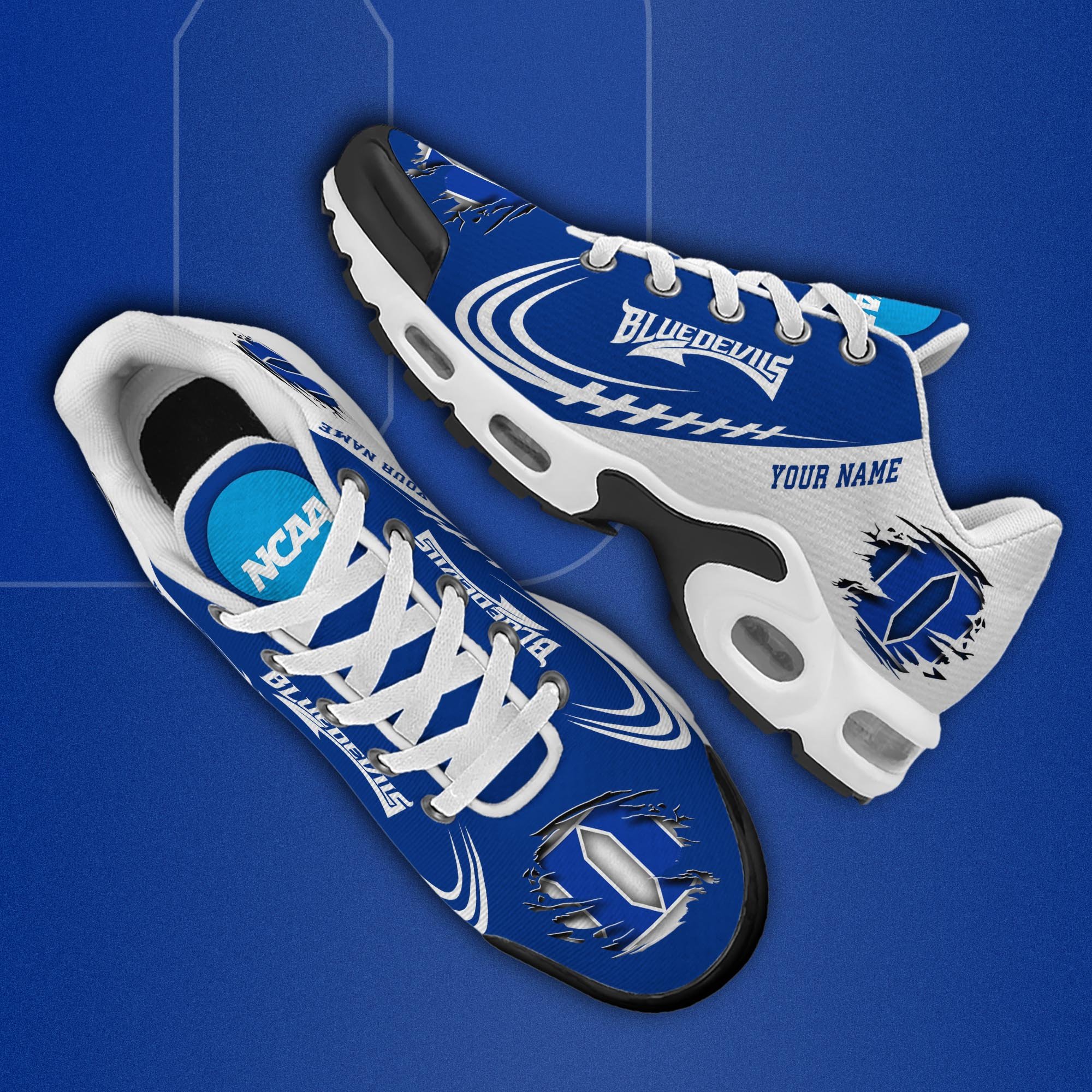 Duke Blue Devils TN Shoes 2026 Version Custom Name