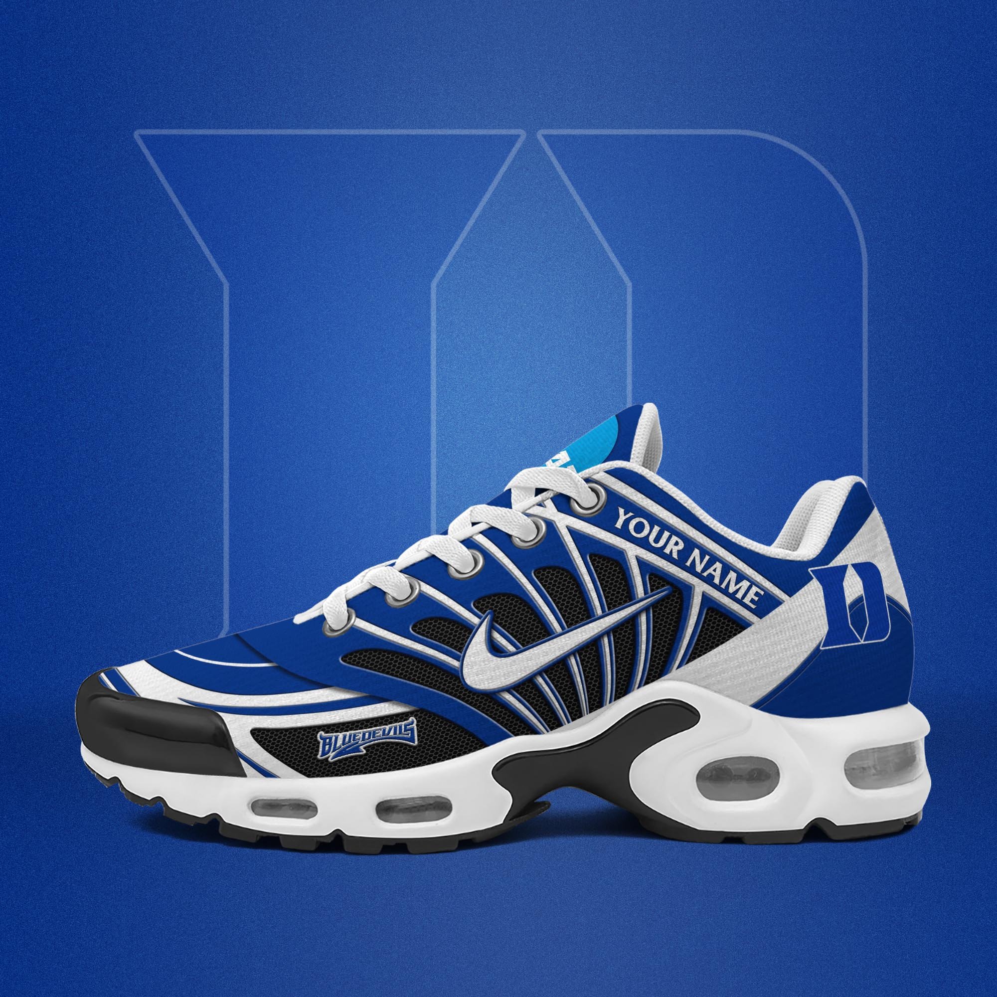Duke Blue Devils TN Shoes 2026 Version Custom Name