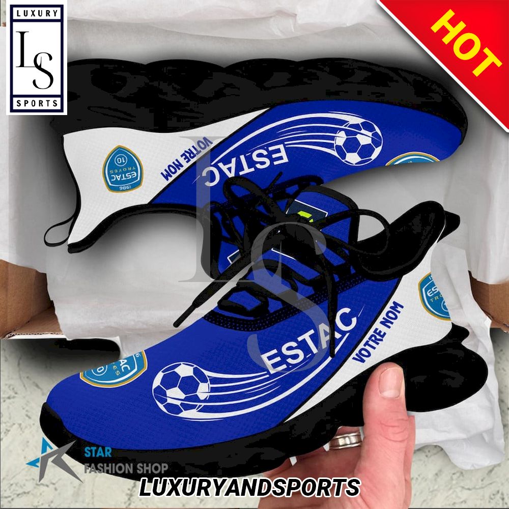 ESTAC Troyes Ligue 1 Custom Name Max Soul Shoes