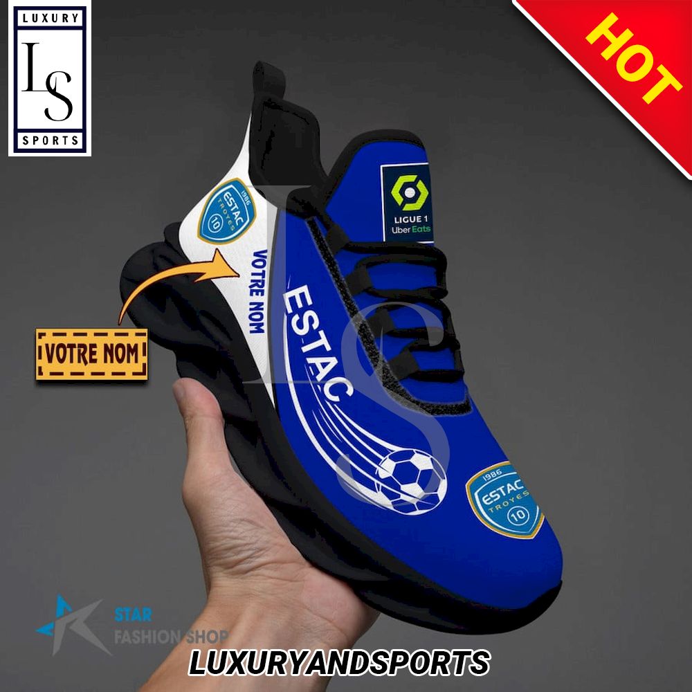 ESTAC Troyes Ligue 1 Custom Name Max Soul Shoes