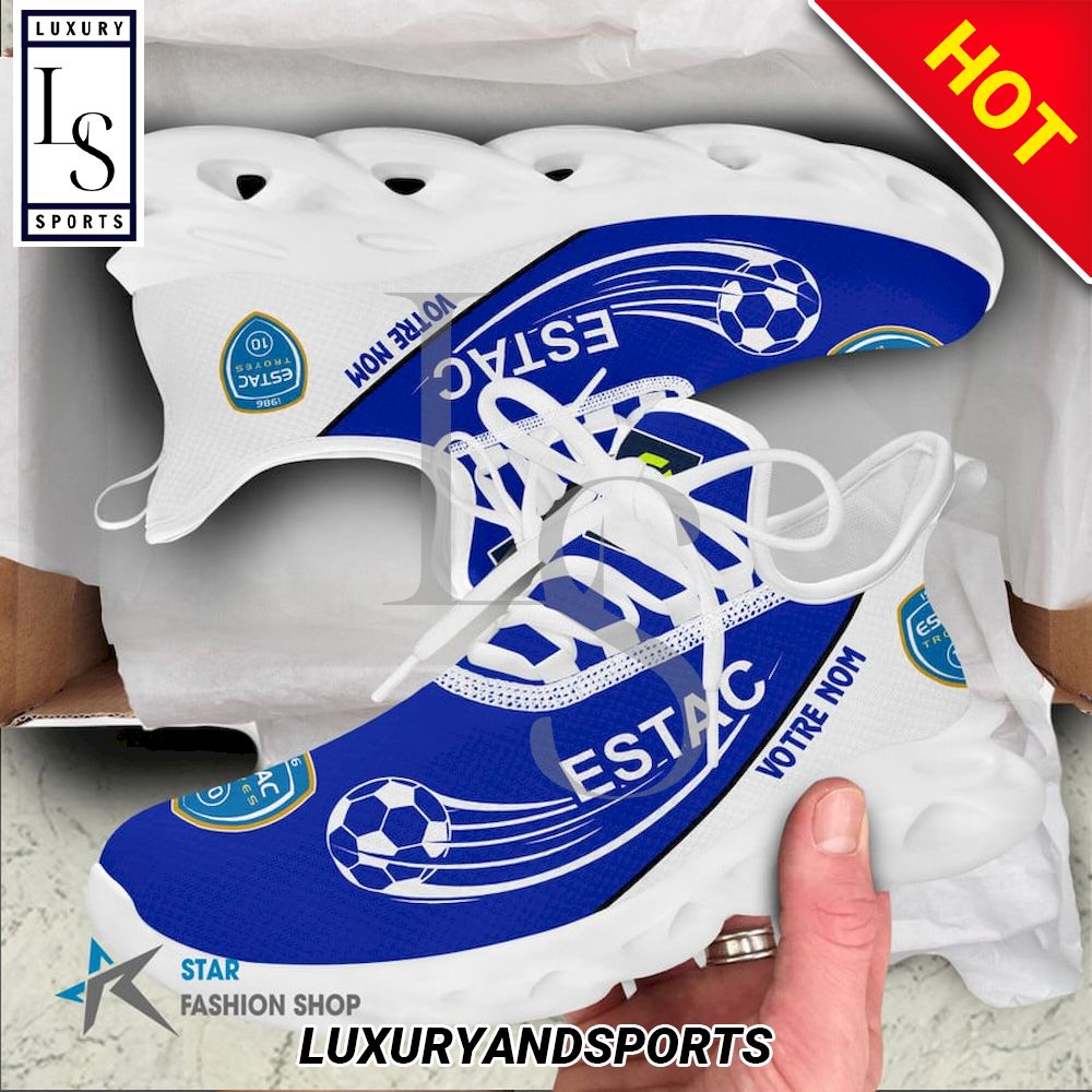 ESTAC Troyes Ligue 1 Custom Name Max Soul Shoes