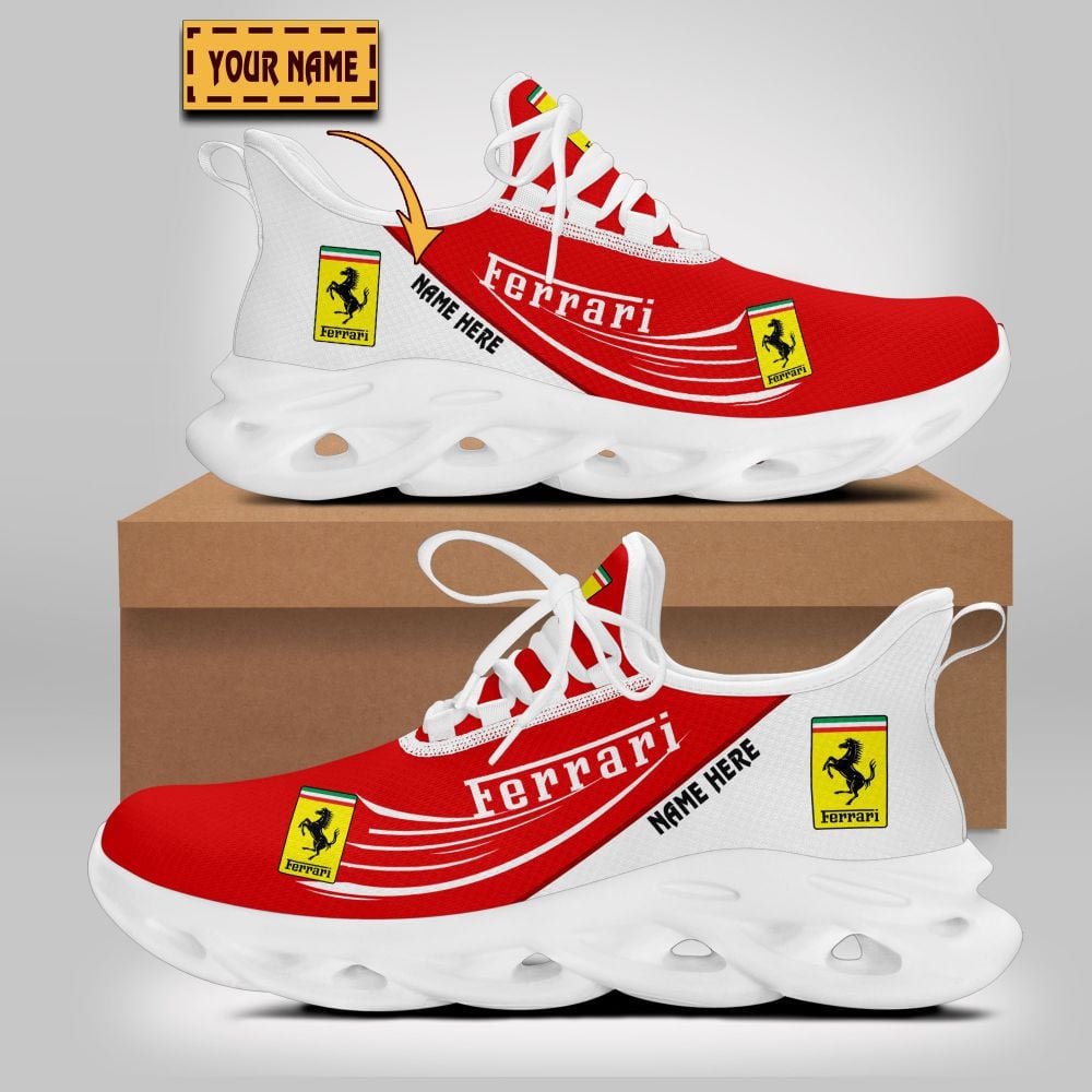 Ferrari Custom Name Max Soul Sneakers VS7