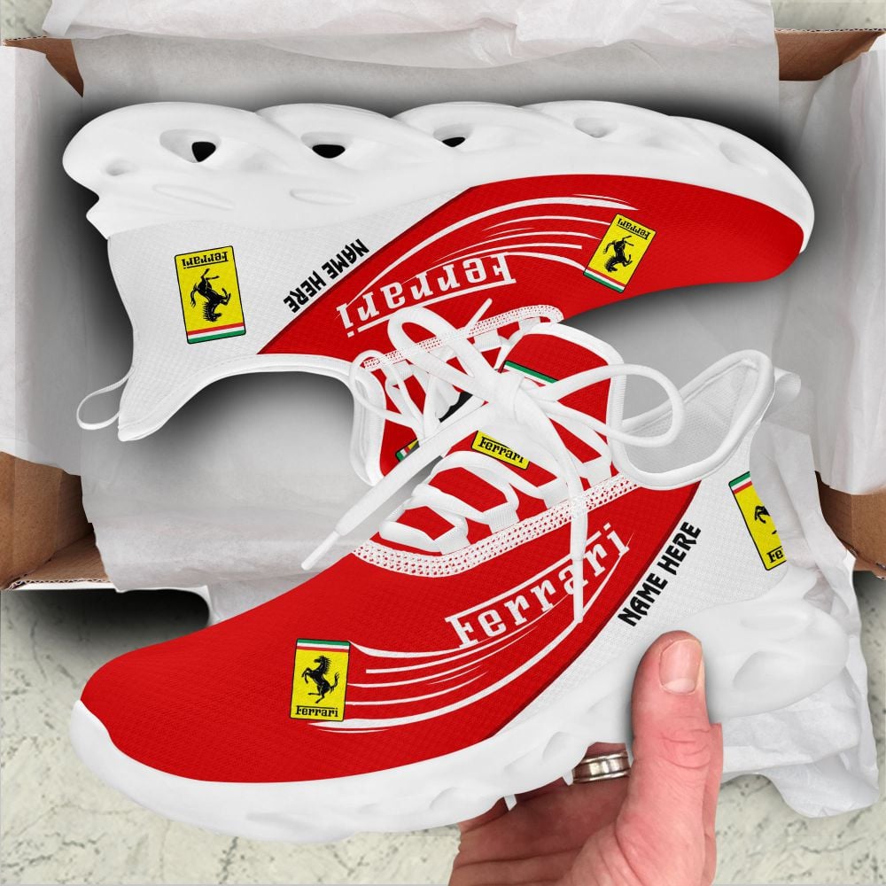 Ferrari Custom Name Max Soul Sneakers VS7