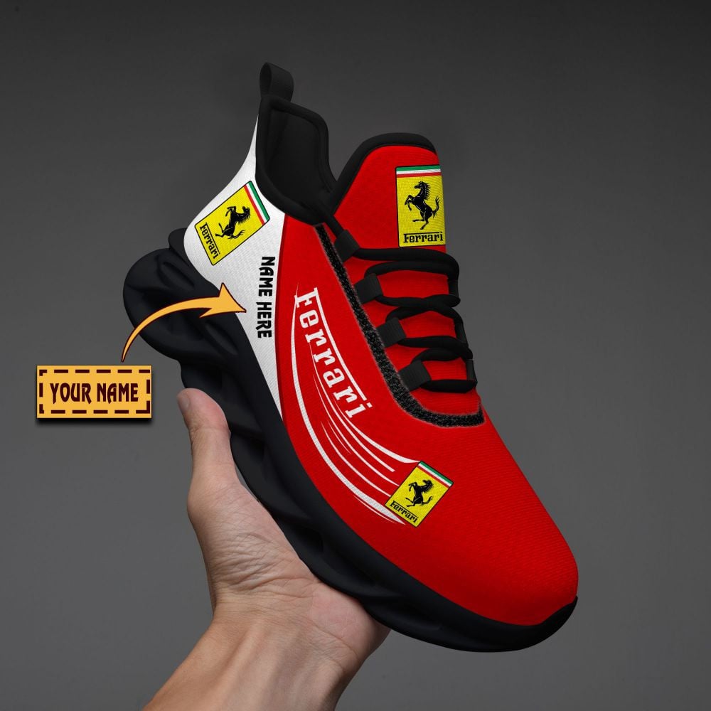 Ferrari Custom Name Max Soul Sneakers VS7