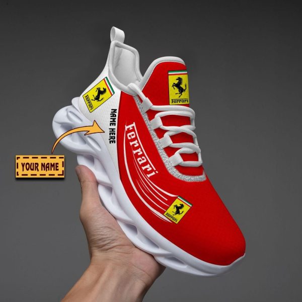 Ferrari Custom Name Max Soul Sneakers VS7
