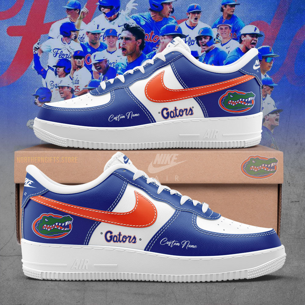Florida Gators Baseball Custom Name For Fans Shoes-SP17062412ID10DS10