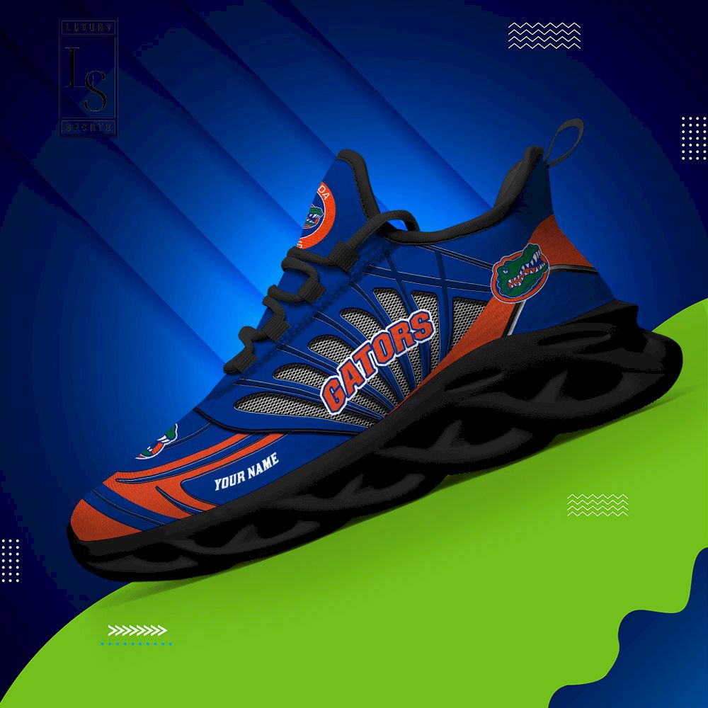 Florida Gators Custom Name Max Soul Shoes