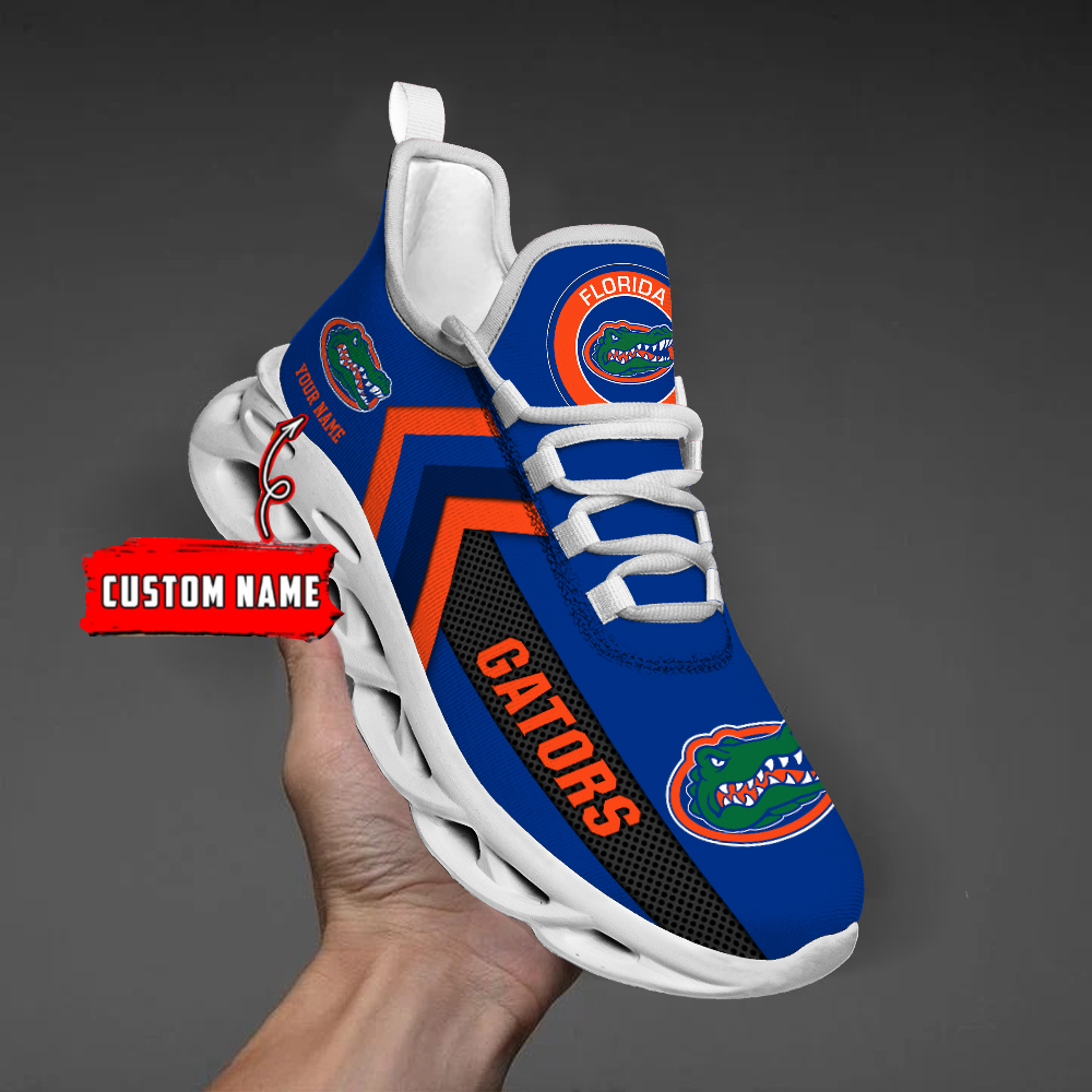 Florida Gators Personalized Custom Name Max Soul Shoes DS003