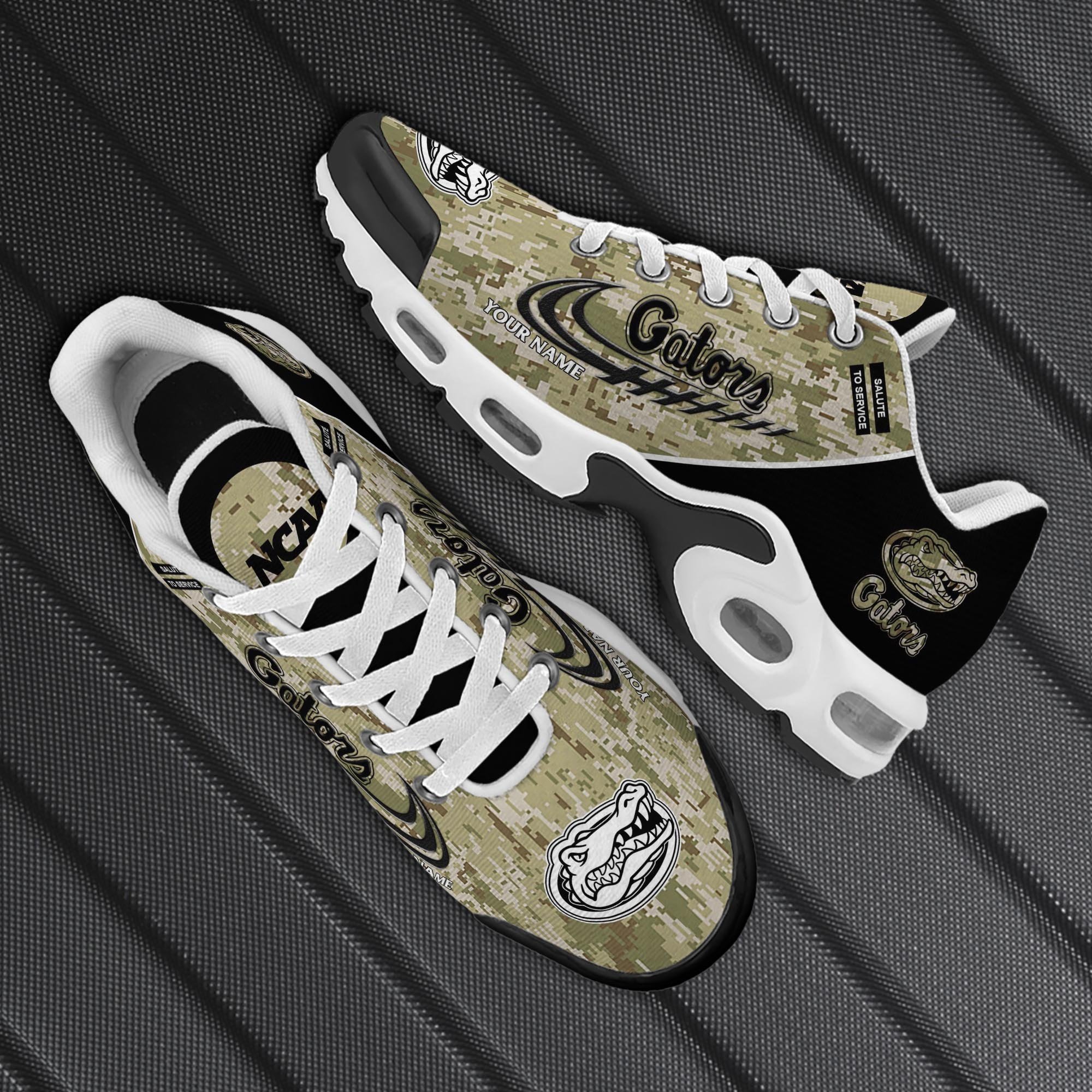 Florida Gators TN Shoes 2026 Version Custom Name, Camouflage Shoes, Gifts For Football Lovers PH636