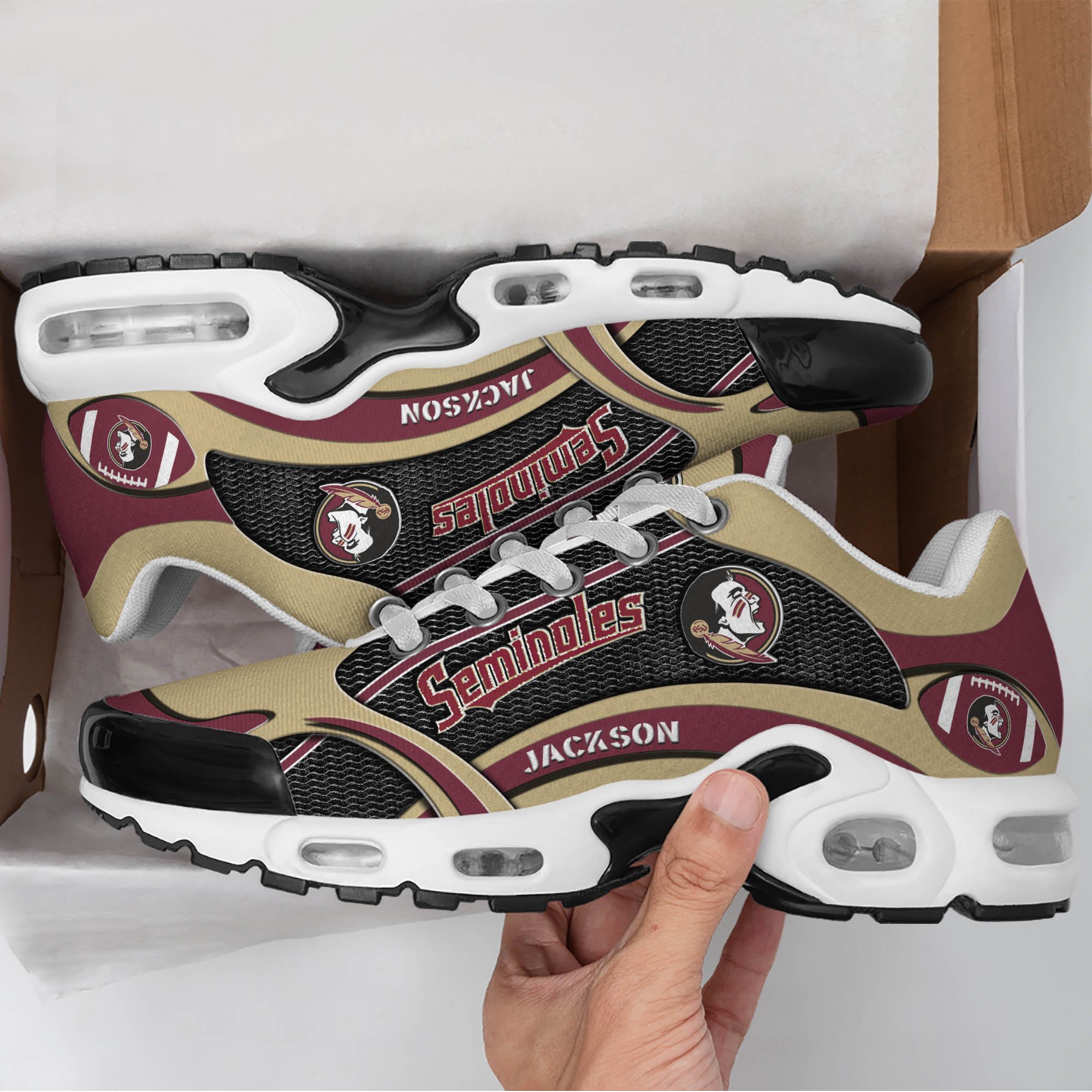 Florida State Seminoles Team TN Shoes 2026 Version Custom Name 889