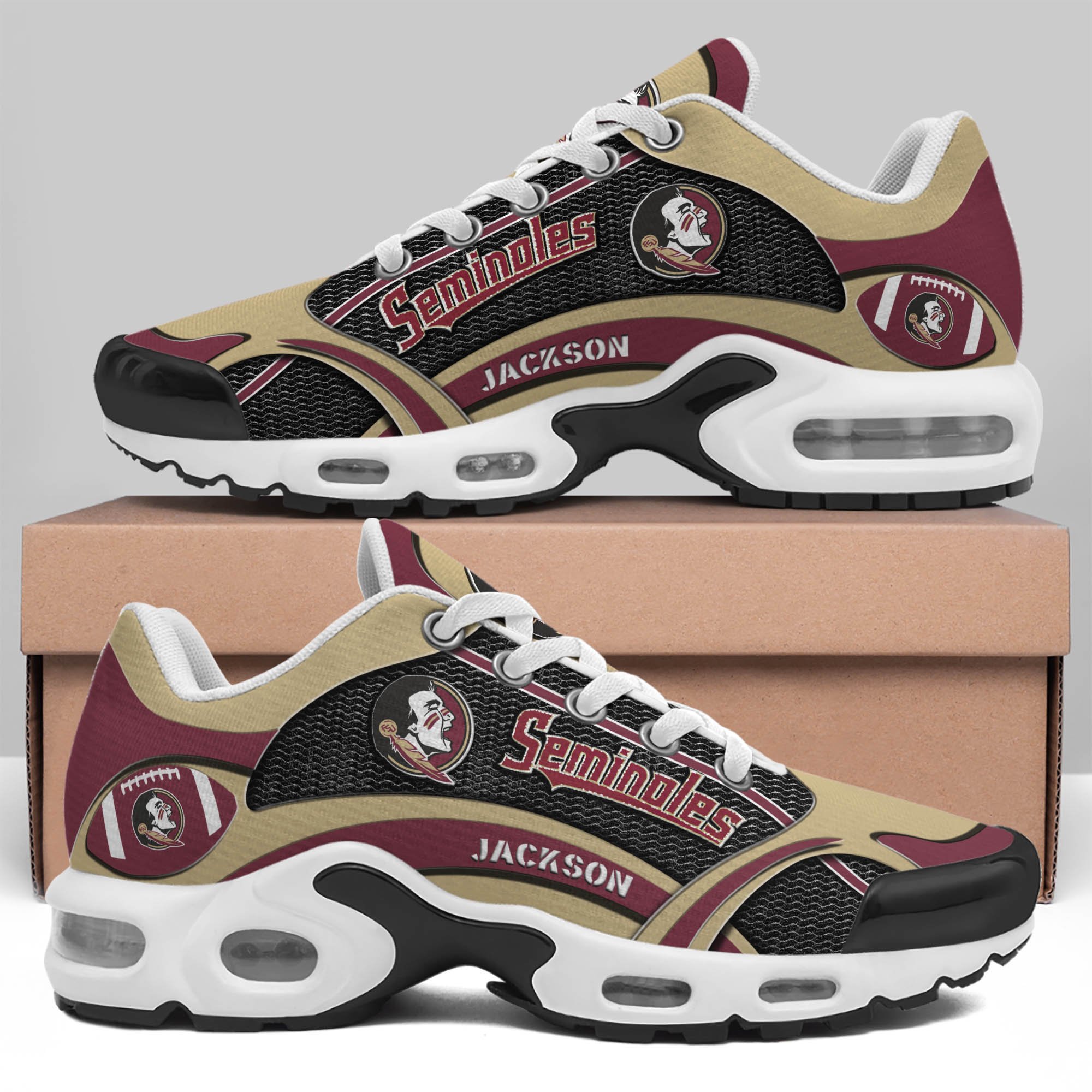 Florida State Seminoles Team TN Shoes 2026 Version Custom Name 889