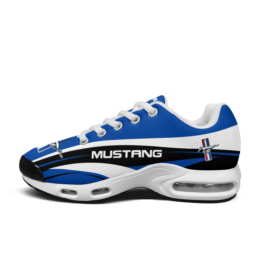 Ford Mustang 2 Wave Style Custom Name TN Air Max Shoes Air Cushion Sneakers