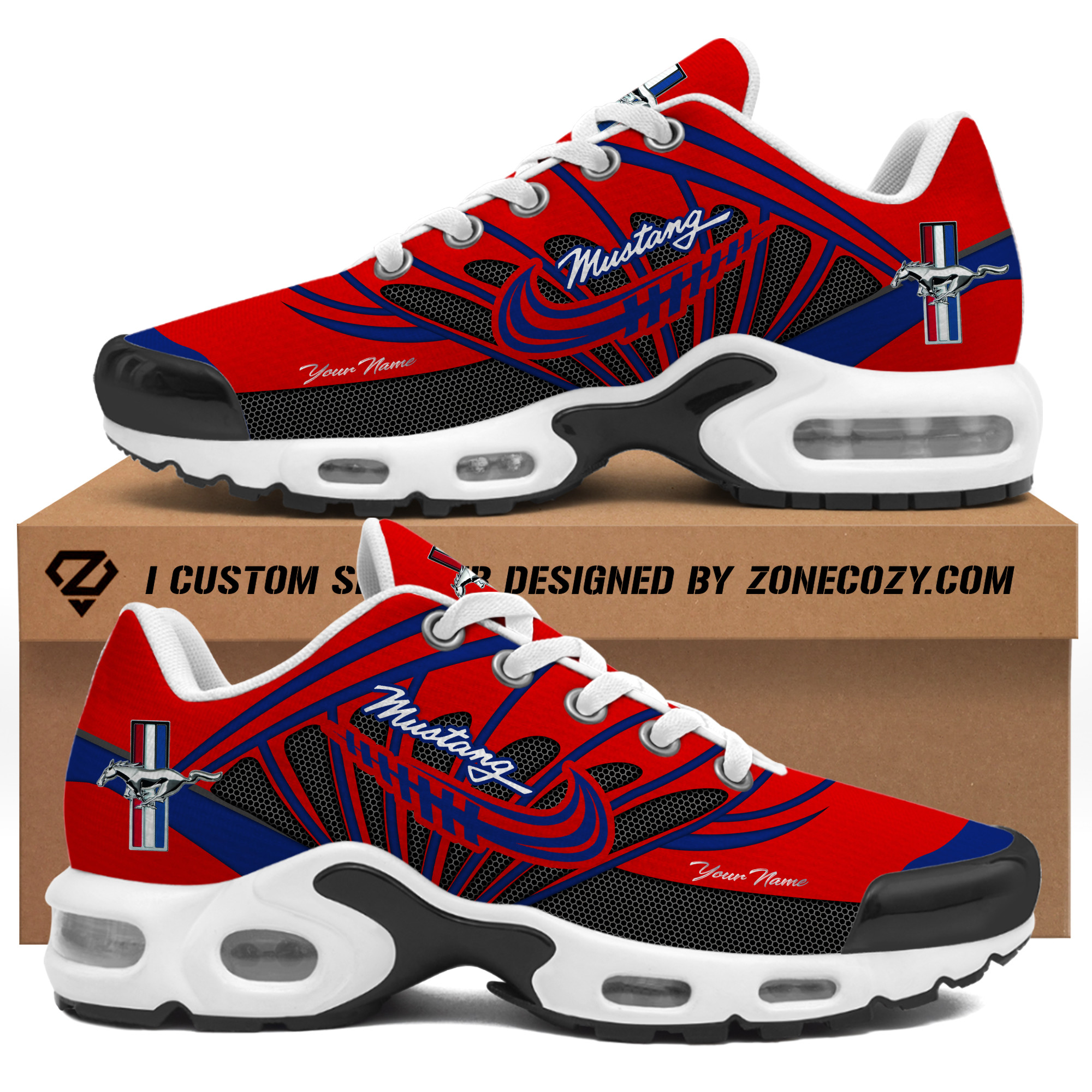 Ford Mustang Sport Air Cushion Sneaker V4