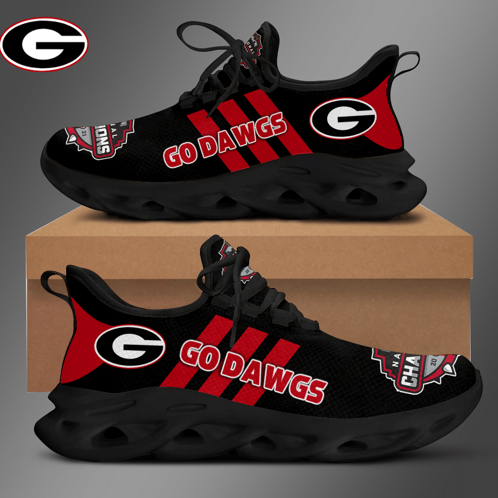 Georgia Bulldogs Champion OW Shoes - v4