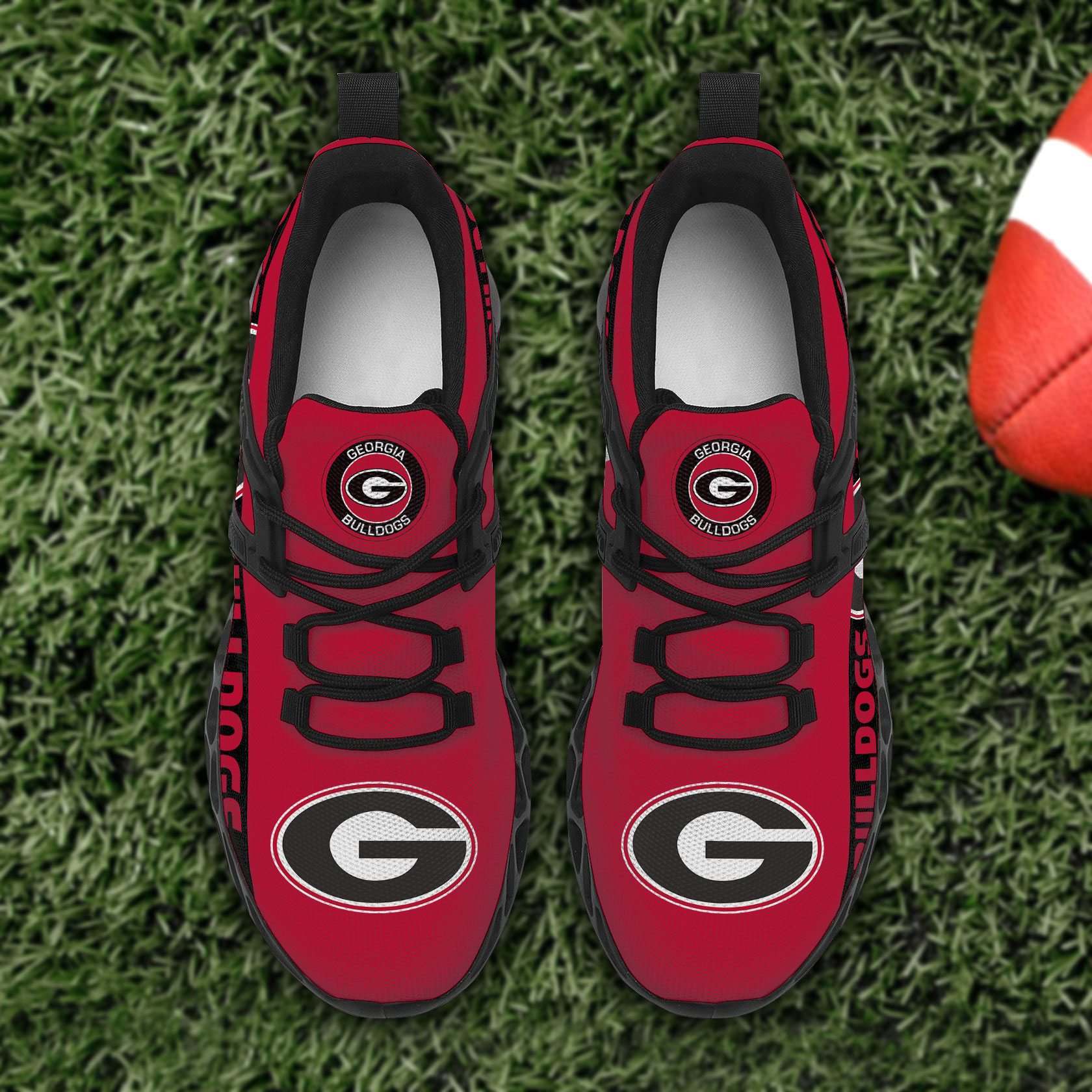 Georgia Bulldogs Football Team Sport Sneakers