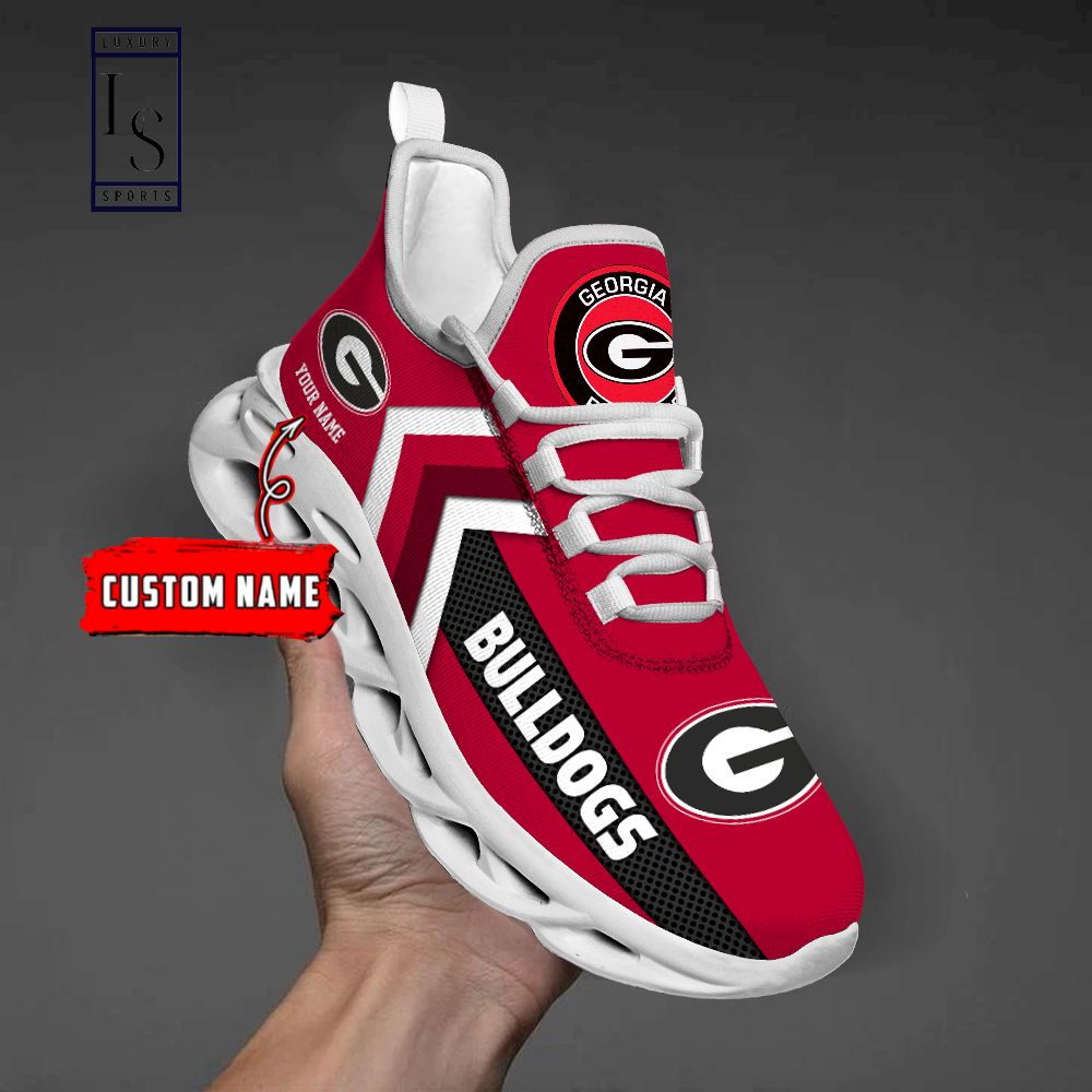 Georgia Bulldogs Personalized Max Soul Shoes