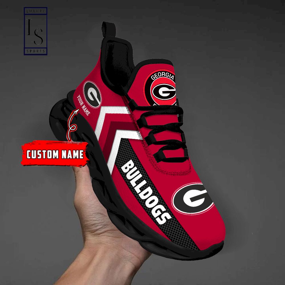 Georgia Bulldogs Personalized Max Soul Shoes