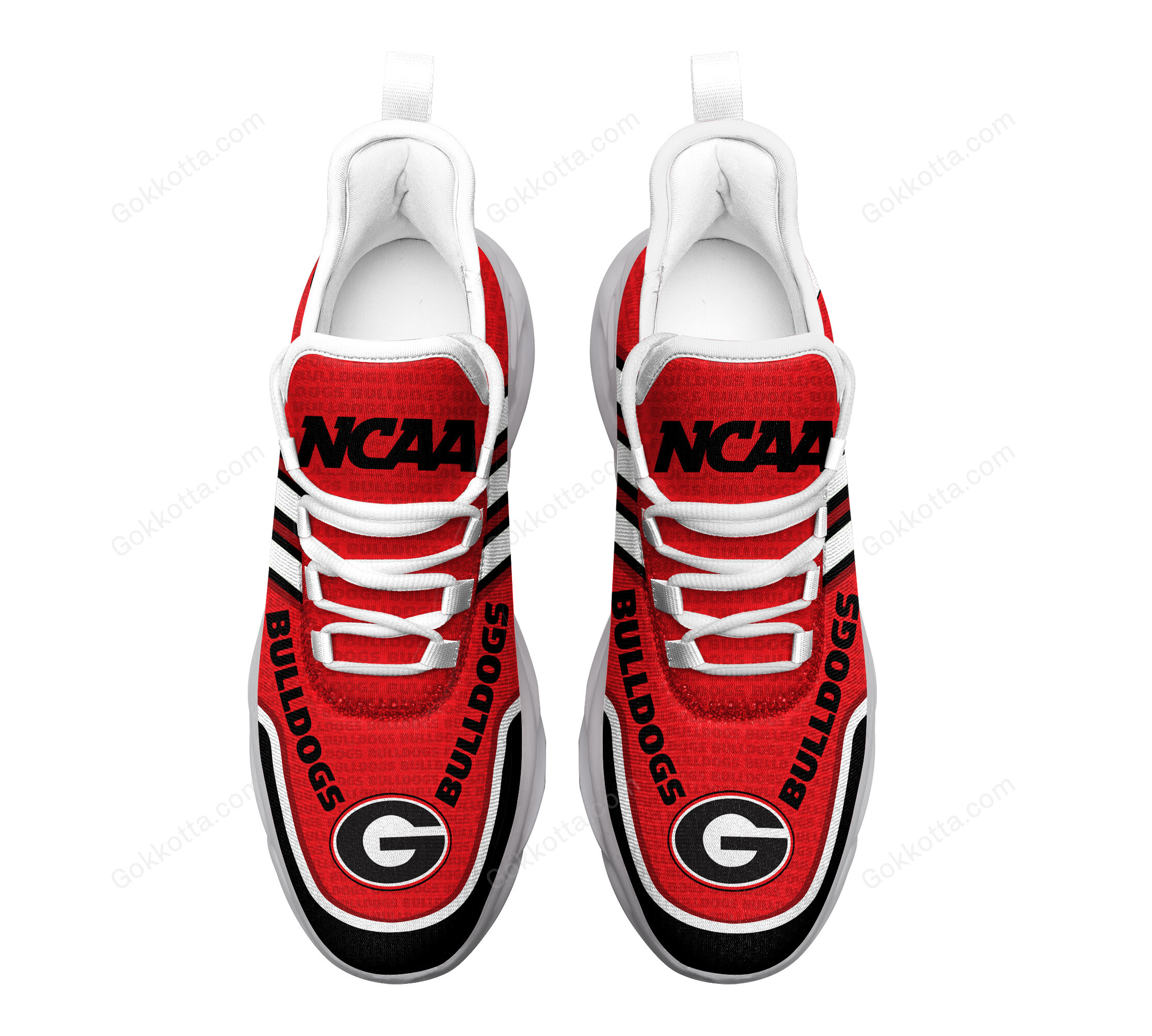 Georgia Bulldogs Personalized Max Soul Shoes THS22011101