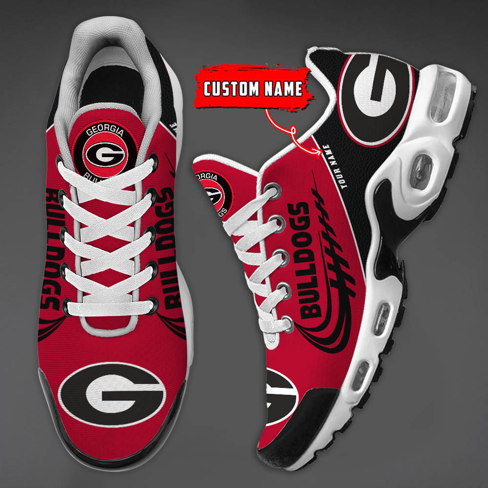 Georgia Bulldogs TN Air Max Plus Shoes Sneakers For Men And Women