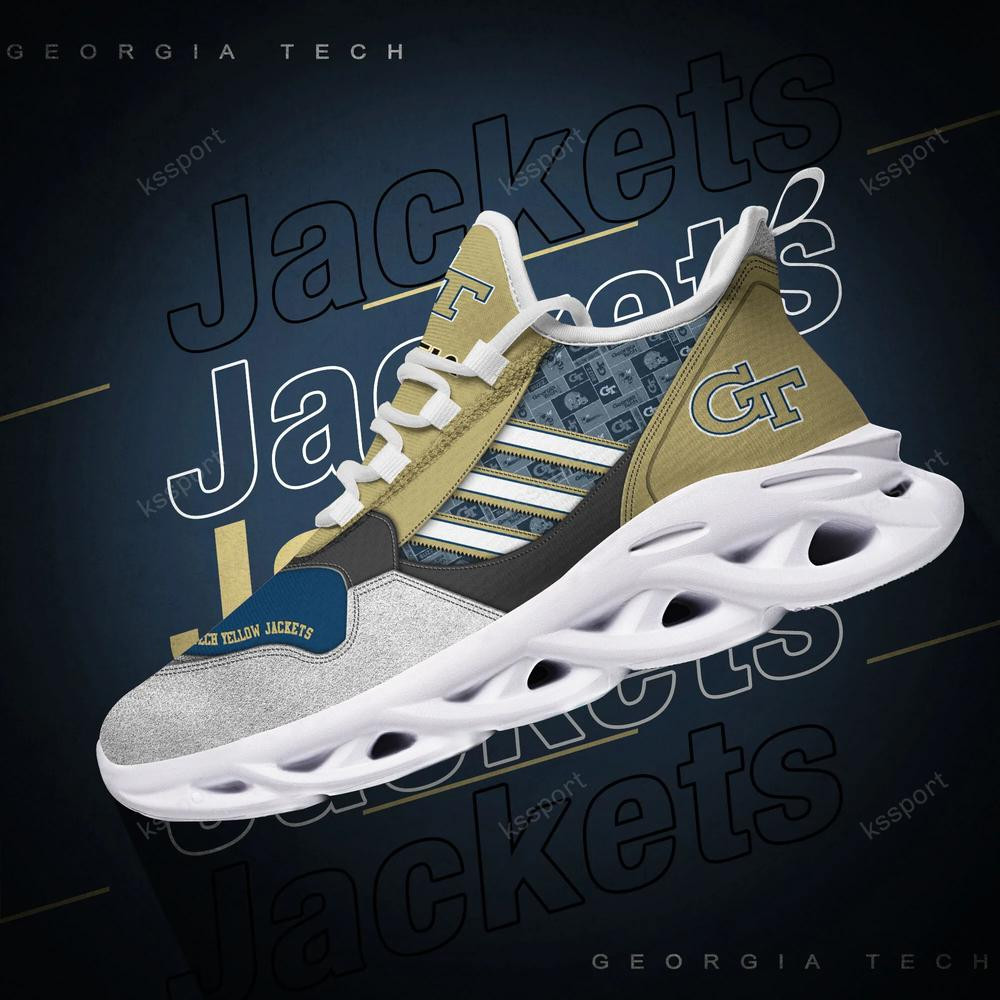 Georgia Tech Yellow Jackets Max Soul Clunky, Running Sneakers
