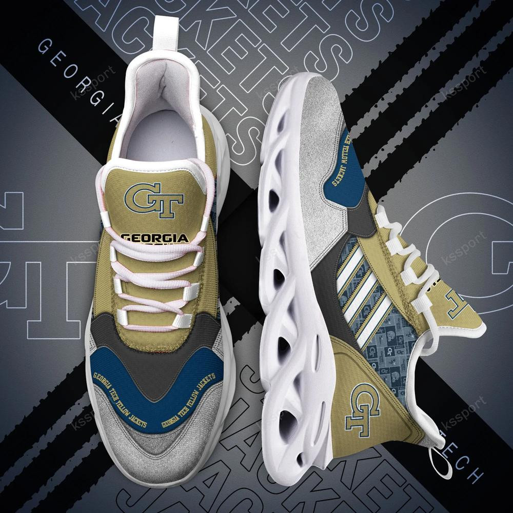 Georgia Tech Yellow Jackets Max Soul Clunky, Running Sneakers
