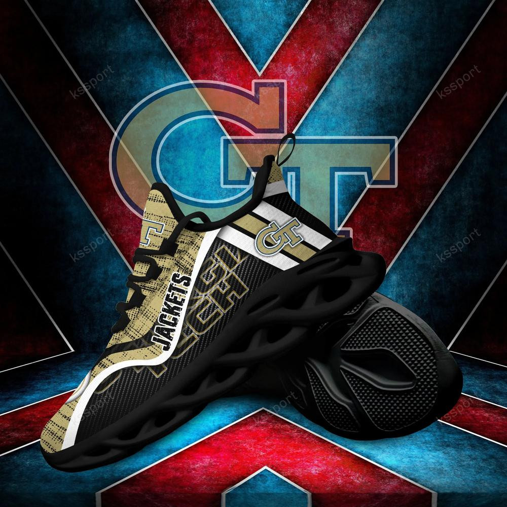 Georgia Tech Yellow Jackets Personalized Max Soul Shoes 2022