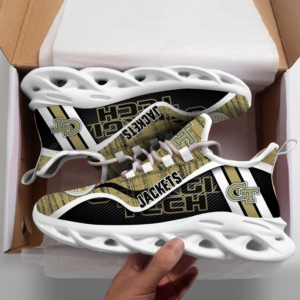 Georgia Tech Yellow Jackets Personalized Max Soul Shoes 2022