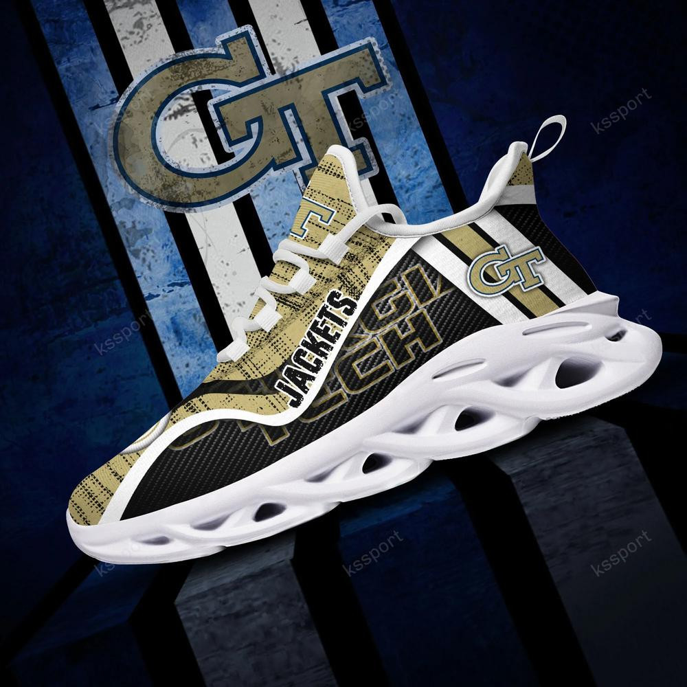Georgia Tech Yellow Jackets Personalized Max Soul Shoes 2022