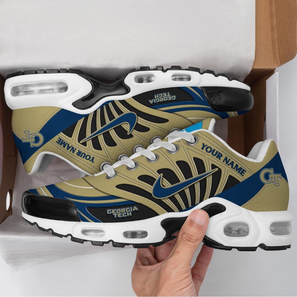 Georgia Tech Yellow Jackets TN Shoes 2026 Version Custom Name