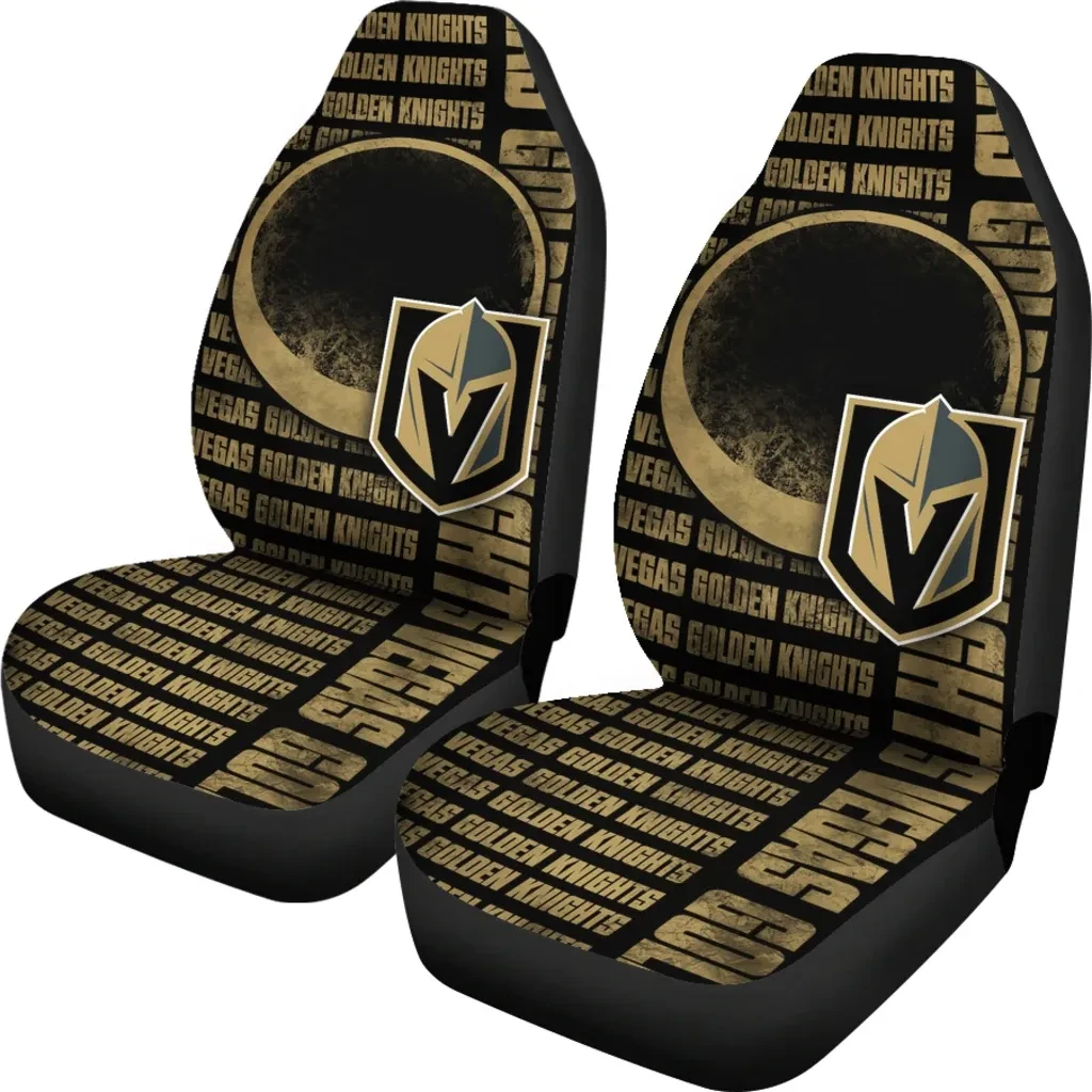 Gorgeous The Victory Vegas Golden Knights Car Seat Covers